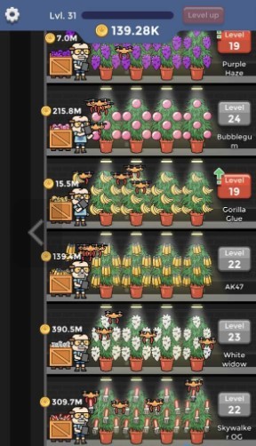 闲置绿植工厂游戏