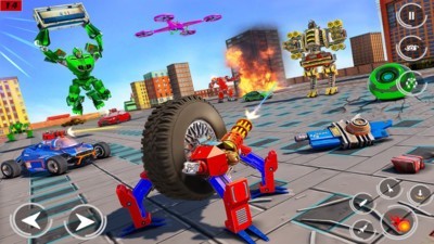 蜘蛛轮机器人游戏