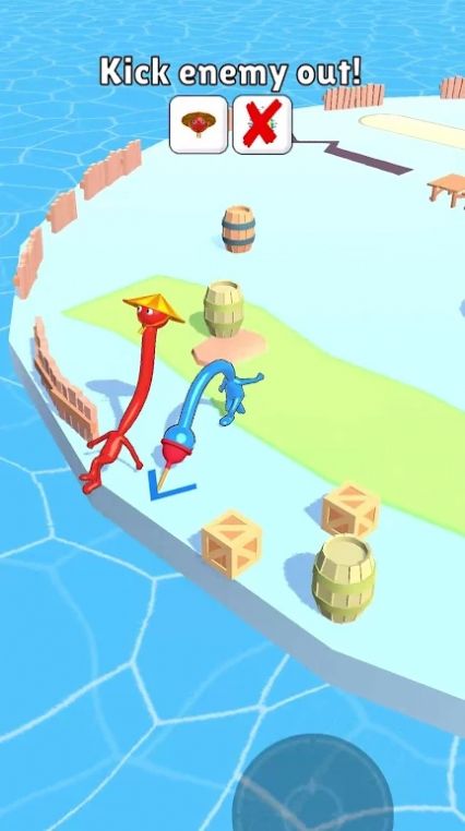 颈部对抗3D游戏