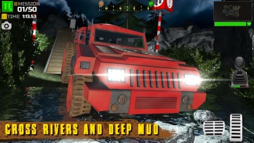 4x4越野夜间驾驶游戏