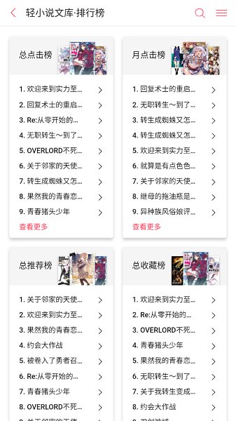 哔哩轻小说appAPP
