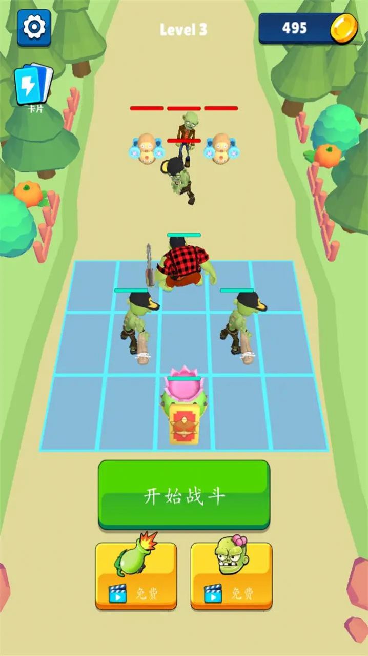 合并工厂闲置的僵尸游戏游戏