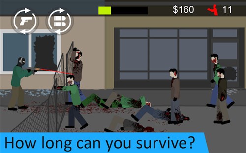 射杀僵尸防御手机版游戏