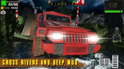 4x4越野夜间驾驶游戏游戏