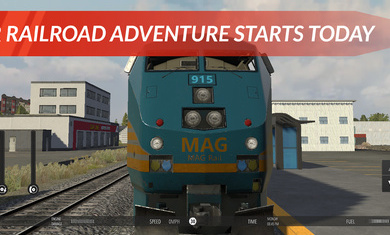美国火车模拟器游戏