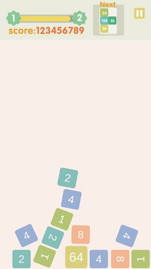 不稳定的2048手机版游戏