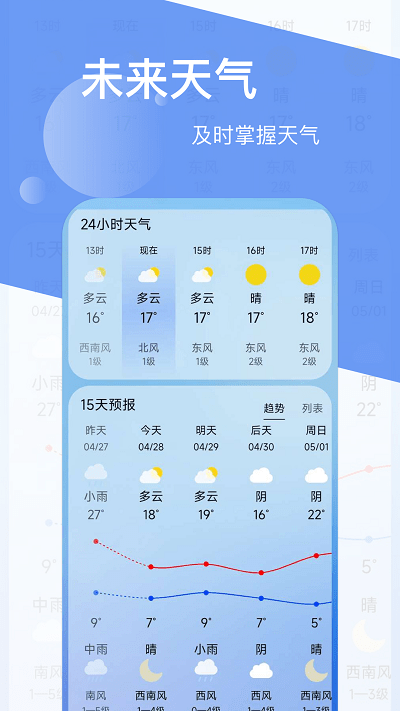如风天气预报APP