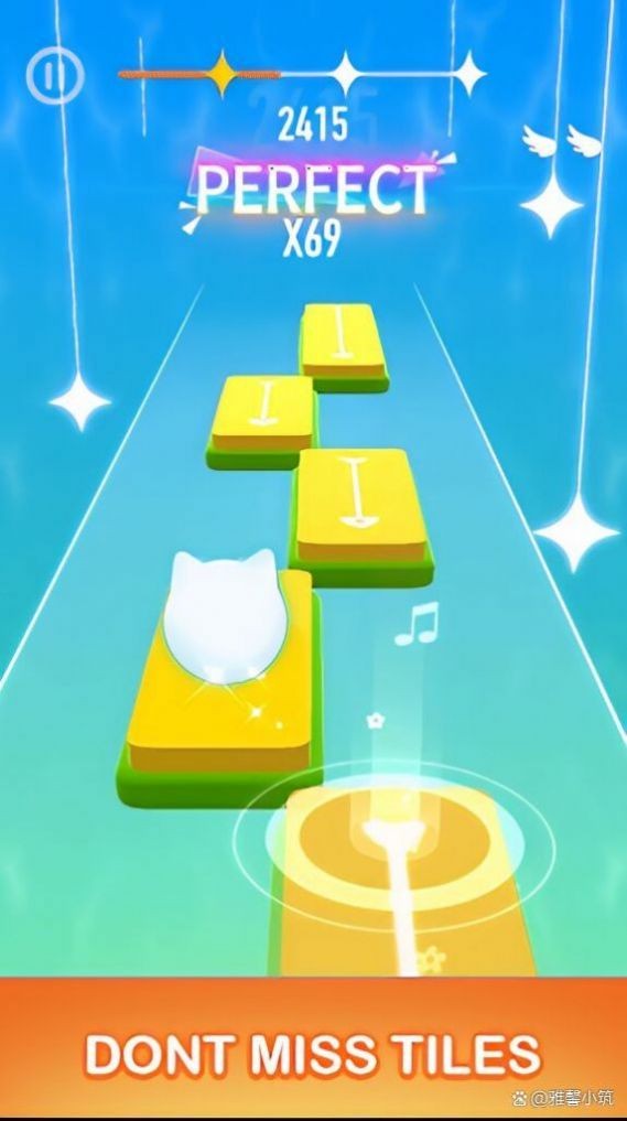 猫咪唱歌跳跃游戏
