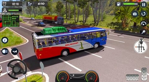 现代大城市巴士3D游戏