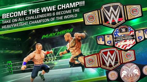 WWE混乱手游游戏