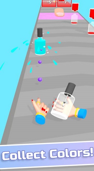指甲颜色NailArtRun游戏