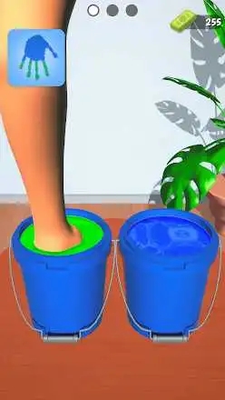 手指画颜料游戏游戏