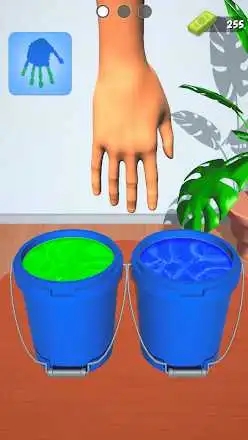 手指画颜料游戏游戏