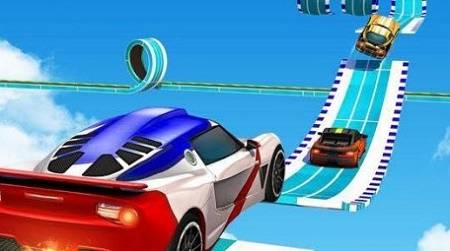 GT汽车空中特技ShortcutCarStunt游戏