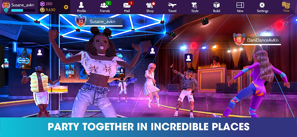 Avakinlife虚拟世界游戏