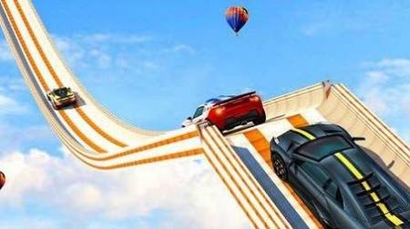 GT汽车空中特技ShortcutCarStunt游戏