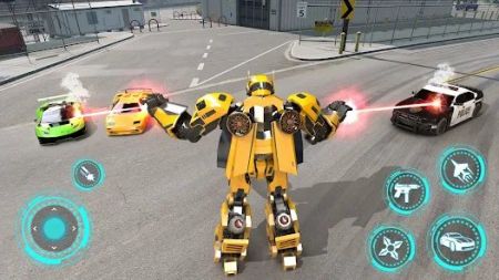 变形机器人城市英雄(MechRobotsWarArena)游戏