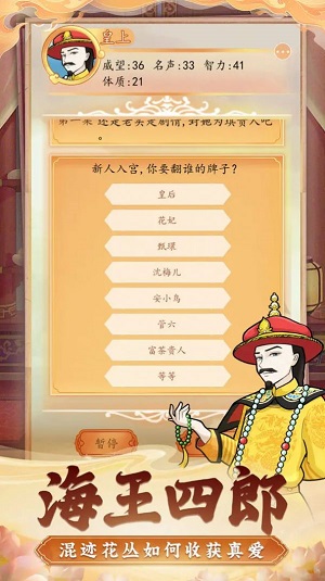 抖音后宫人生模拟器游戏