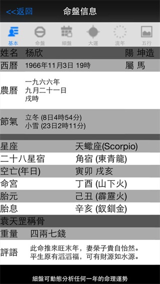 论八字APP