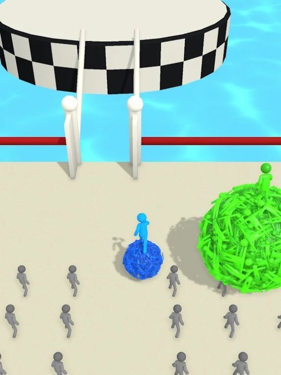 人踩球比赛游戏