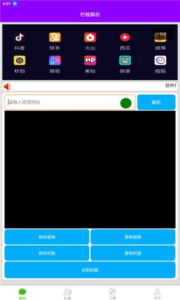 柠檬解析器APP