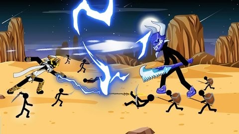 火柴人巨人陆军之战免费手机版游戏