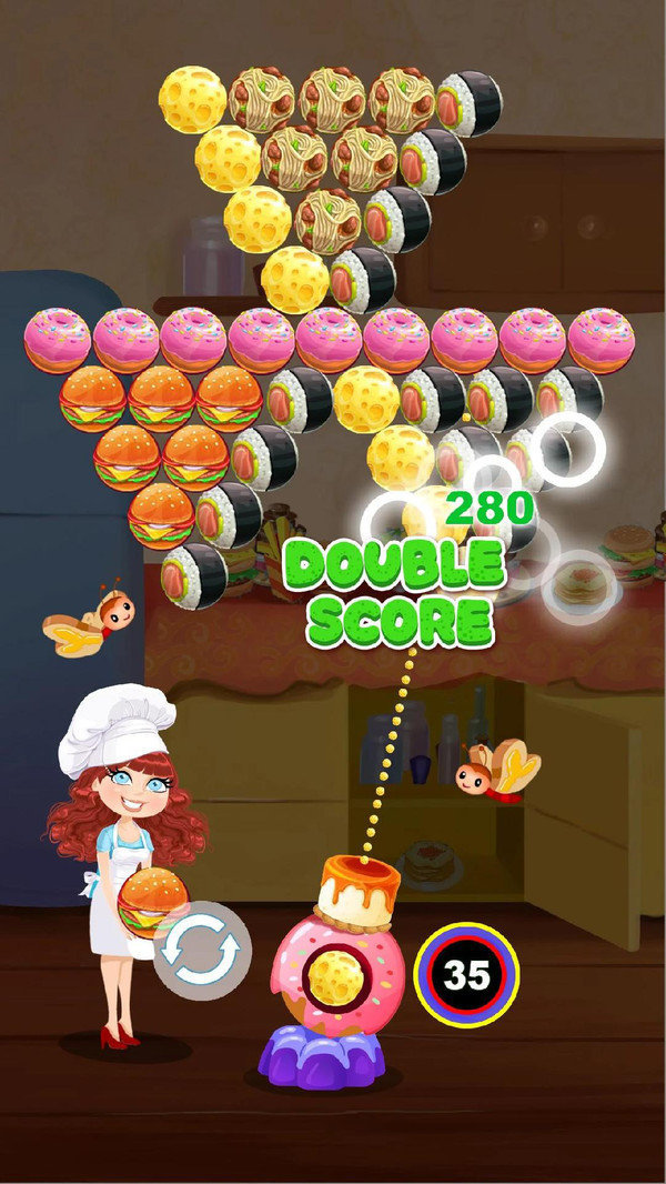 泡泡食物手机app游戏