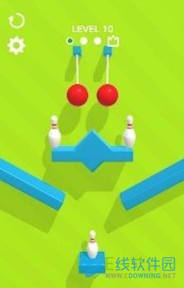 绳索保龄球手机游戏