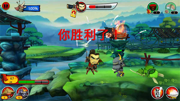 武士大战僵尸手机app游戏