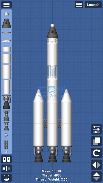 航天模拟器1.8.5.3逃逸塔免费版游戏