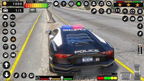 SUV警车追逐模拟游戏