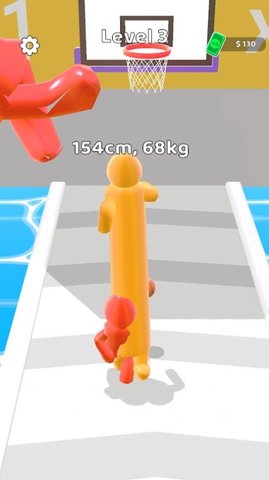 篮球运动员跑游戏