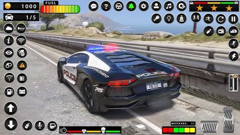 SUV警车追逐模拟游戏