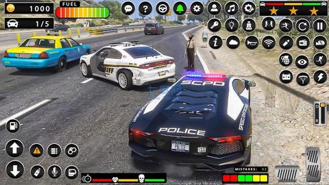 SUV警车追逐模拟游戏