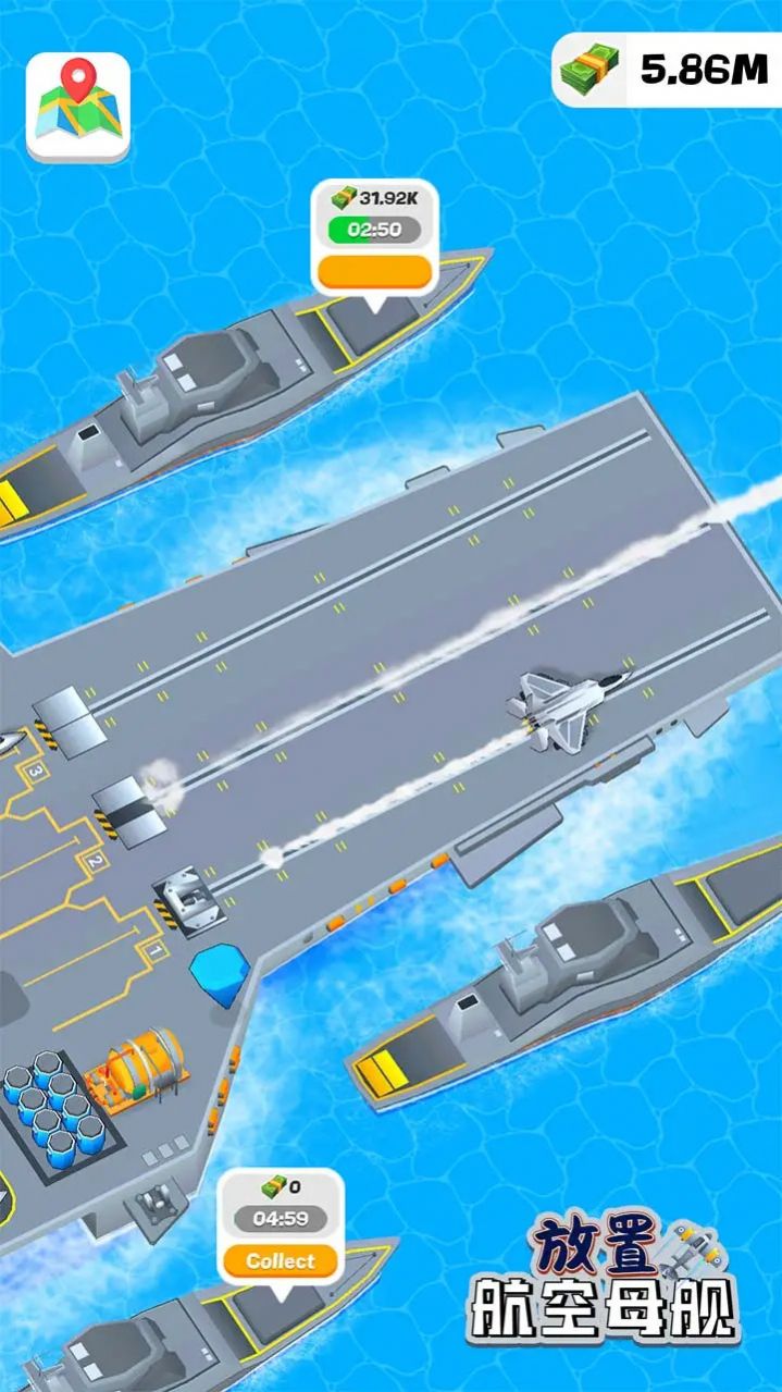 放置航空母舰免费版游戏