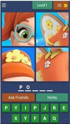 猜猜卡通狂热游戏