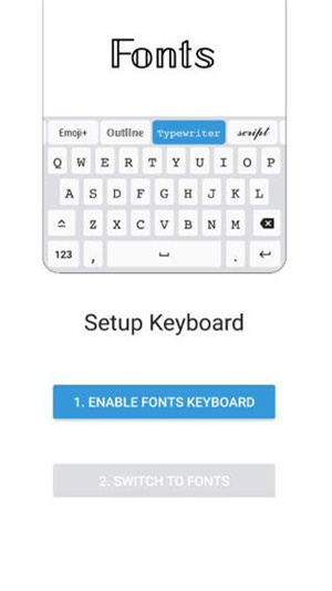Fonts输入法appAPP