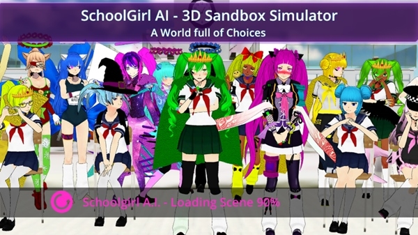 少女学园ai模拟器中文版手机游戏