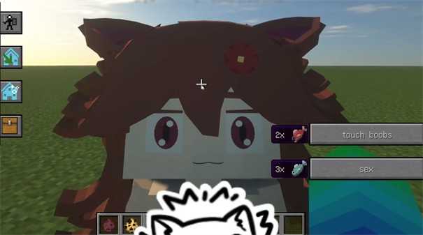 我的世界猫娘模组互动游戏