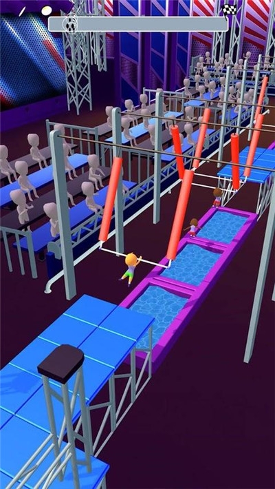小泥人障碍赛3D官方版游戏