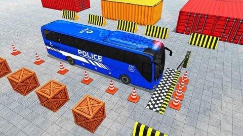 公共汽车停车模拟游戏