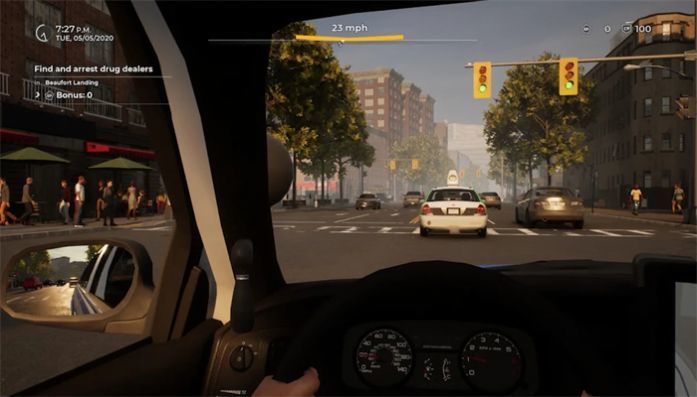 警察办公室巡逻模拟免费版游戏