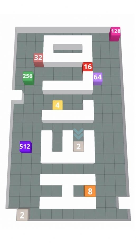 幻灯片2048拼图游戏