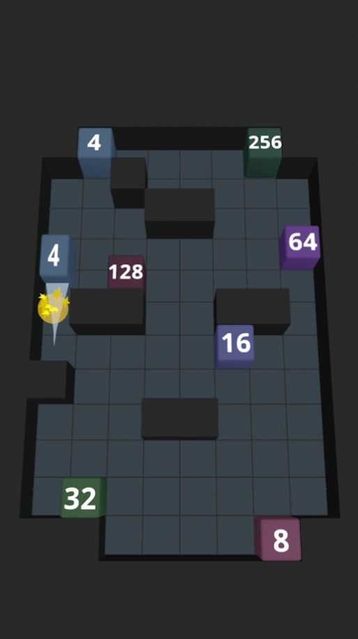 幻灯片2048拼图游戏