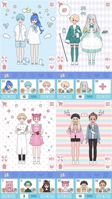我的涂画世界少女换装游戏
