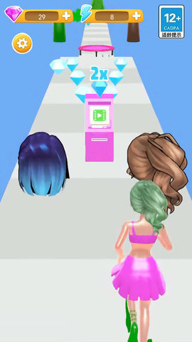 大妹子向前冲免费游戏