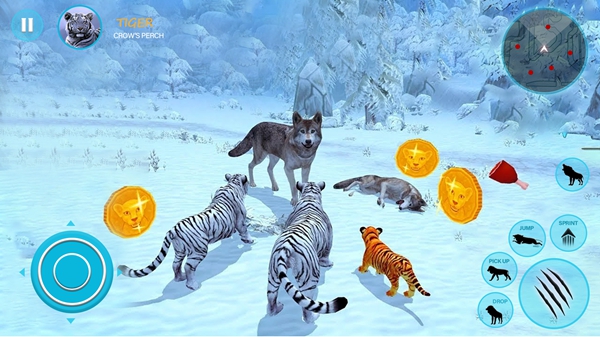 野生白虎家庭模拟(wildtigersimulatorfamilysim)游戏