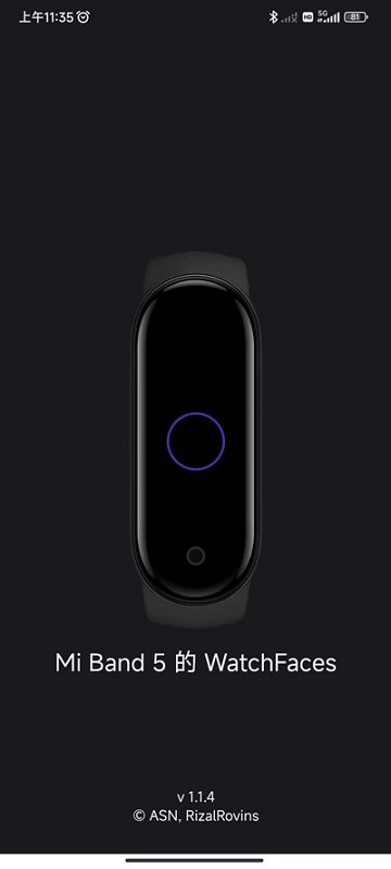 小米手环5表盘资源(miband5的watchfaces)免费版APP