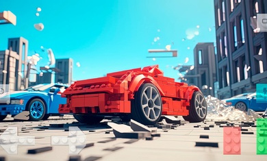 积木车辆碰撞x(brickcarcrashx)免费版游戏
