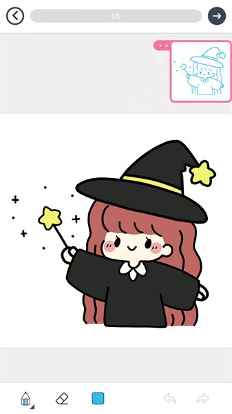花花简笔画游戏